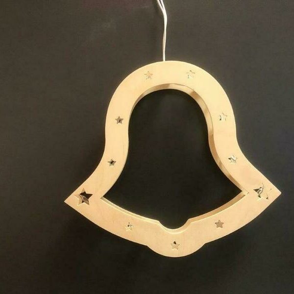 Weihnachtsleuchter Glocke